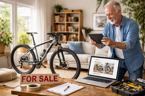 Selling a mountain bike online